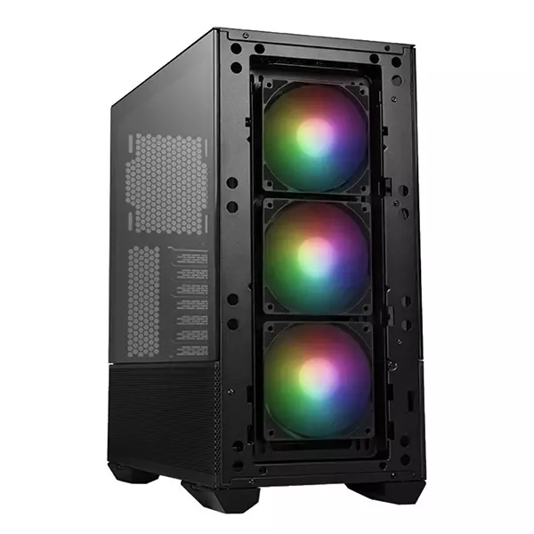 Lian Li LANCOOL II MESH RGB Tempered Glass Mid-Tower Case (Black)-gallery-6
