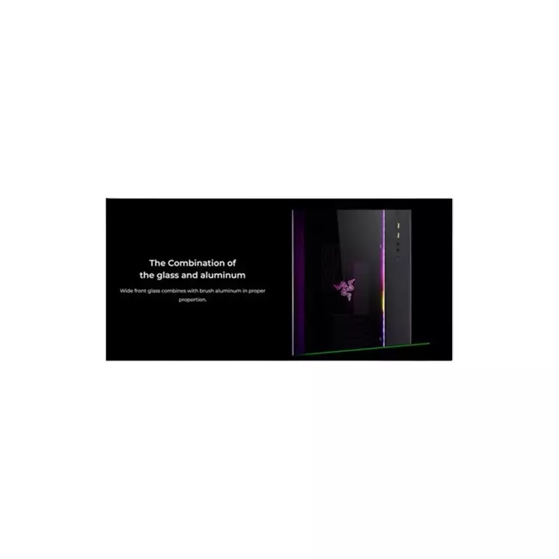 LIAN LI PC-O11DX 011 DYNAMIC RAZER EDITION E-ATX FULL TOWER GAMING CASE BLACK-gallery-3