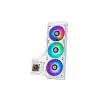 Lian Li HydroShift LCD 360R ARGB LCD Display AIO Liquid CPU Cooler (White)-gallery-1