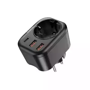Hoco NS3 1C+2A PD Ports 20W Multifunctional Socket