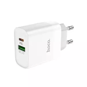Hoco C80A 20W Dual Port Charger Adapter-gallery-2