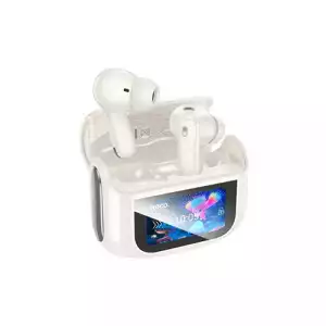Hoco EQ21 True Wireless Earbuds - Cloudy White