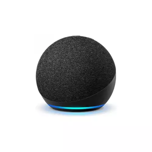 Amazon Echo Dot 5th Gen Clock and Alexa Smart Speaker (Black)