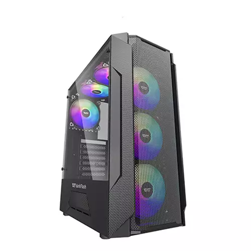 Aigo DarkFlash Leo RGB Mid Tower Tempered Glass ATX Case