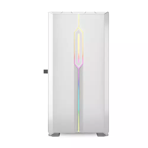 Aigo DarkFlash DLM23 Mini Tower Tempered Glass Micro-ATX Case (White)-gallery-2