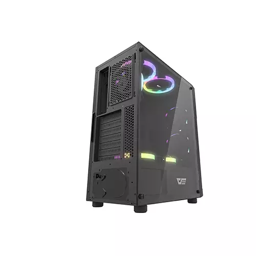 Aigo DarkFlash Pollux RGB Mid Tower Tempered Glass ATX Case-gallery-2