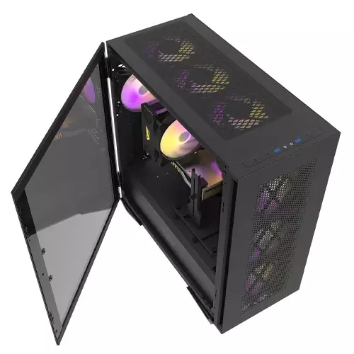 Aigo Darkflash DLS 480 Luxury ATX 4 Fan PC Case-gallery-2