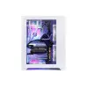 AIGO DARKFLASH C305 TEMPERED GLASS ATX GAMING CASE (White)-gallery-2