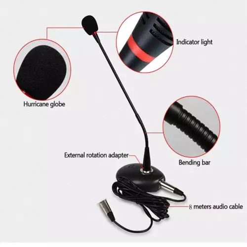 HTDZ HT-D38 Gooseneck Microphone-gallery-2