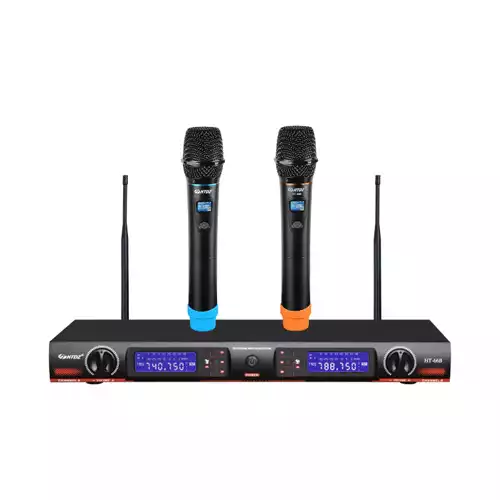 HTDZ HT-66B UHF Wireless System Microphone (1 Hand + 1 Tie or 2 Hand)