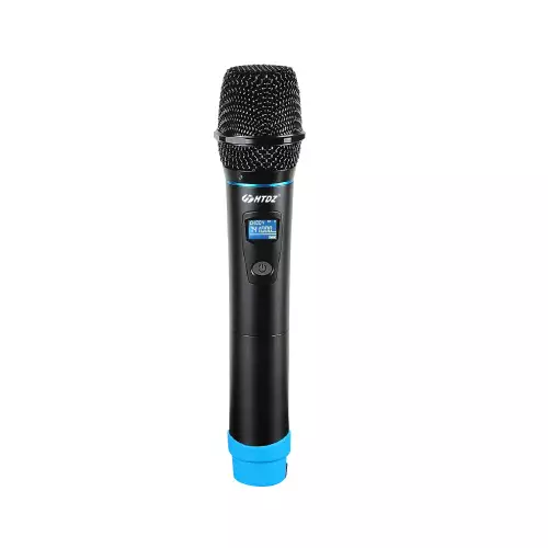 HTDZ HT-66B UHF Wireless System Microphone (1 Hand + 1 Tie or 2 Hand)-gallery-2