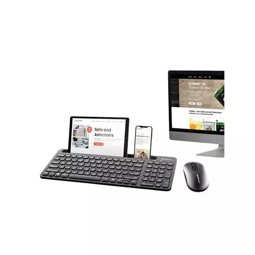 Micropack Ifree Pro 2 KM-238W Tri-Mode Wireless Combo (Grey)-gallery-3