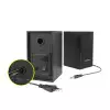 Micropack MS-215A Wired Multimedia Wooden Computer Speakers-gallery-2
