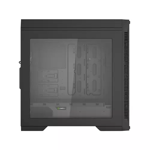 Gamemax Abyss-TR M-908-TR Mid Tower Tempered Glass ATX Gaming Case (Black)-gallery-4