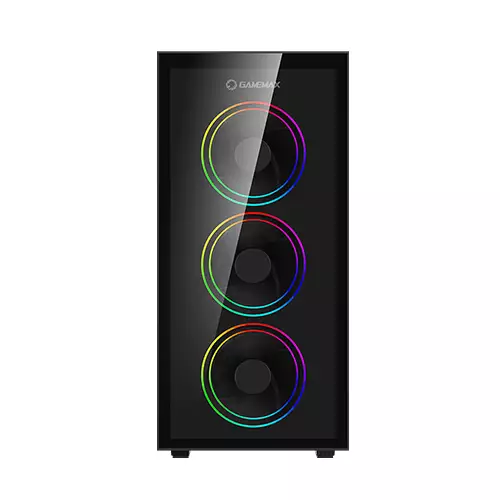 GameMax Draco XD Mid Tower Black ATX Gaming Case-gallery-3