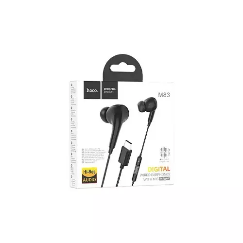 Hoco M83 Wire-Controlled Digital Earphones-gallery-2