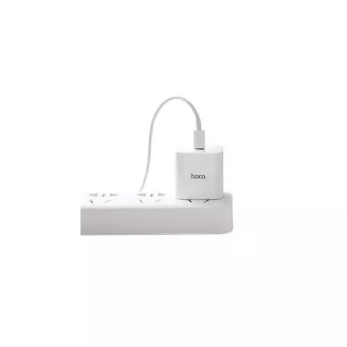 Hoco C76 Speed source PD3.0 US Type-C output set White Wall charger-gallery-1