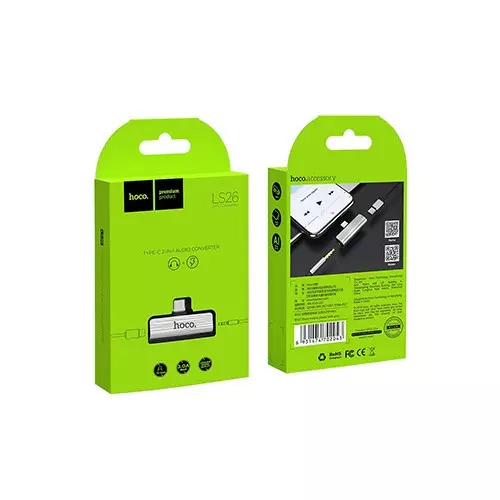 Hoco LS26 Type-C 2-in-1 Digital 3.5 Audio Converter-gallery-2
