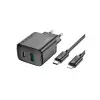 Hoco CS23A 30W Type C To IP Cable Charger Adapter-gallery-2