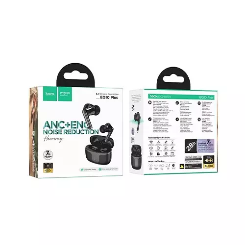 Hoco EQ10 Plus ANC ENC Wireless TWS Earbuds-gallery-2