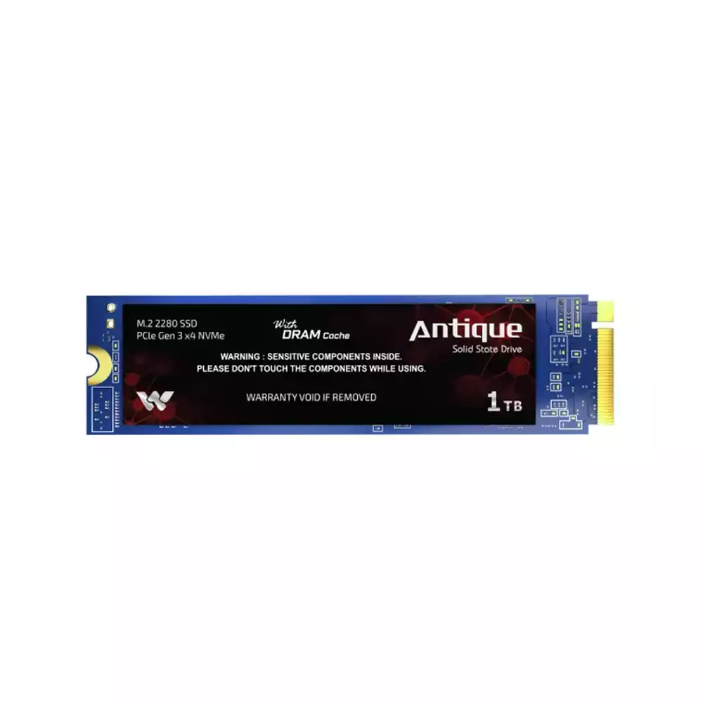 WALTON WS21TBD 1 TB PCIE GEN3 NVME M.2 2280 SSD WITH DRAM