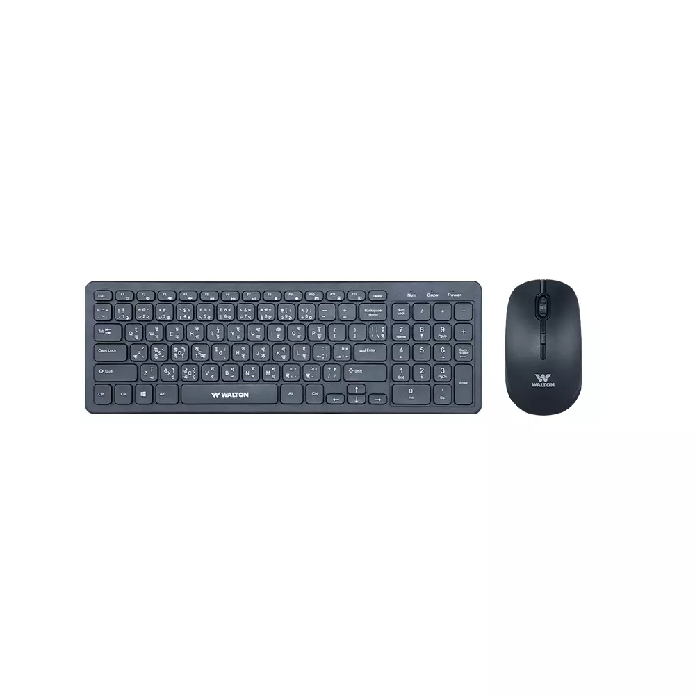 WALTON WSMKC006RN 2.4G WIRELESS KEYBOARD-MOUSE COMBO