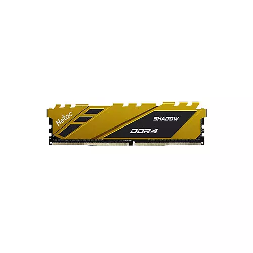 Netac Shadow 8GB DDR4 3200MHz Desktop RAM - Yellow-gallery-1