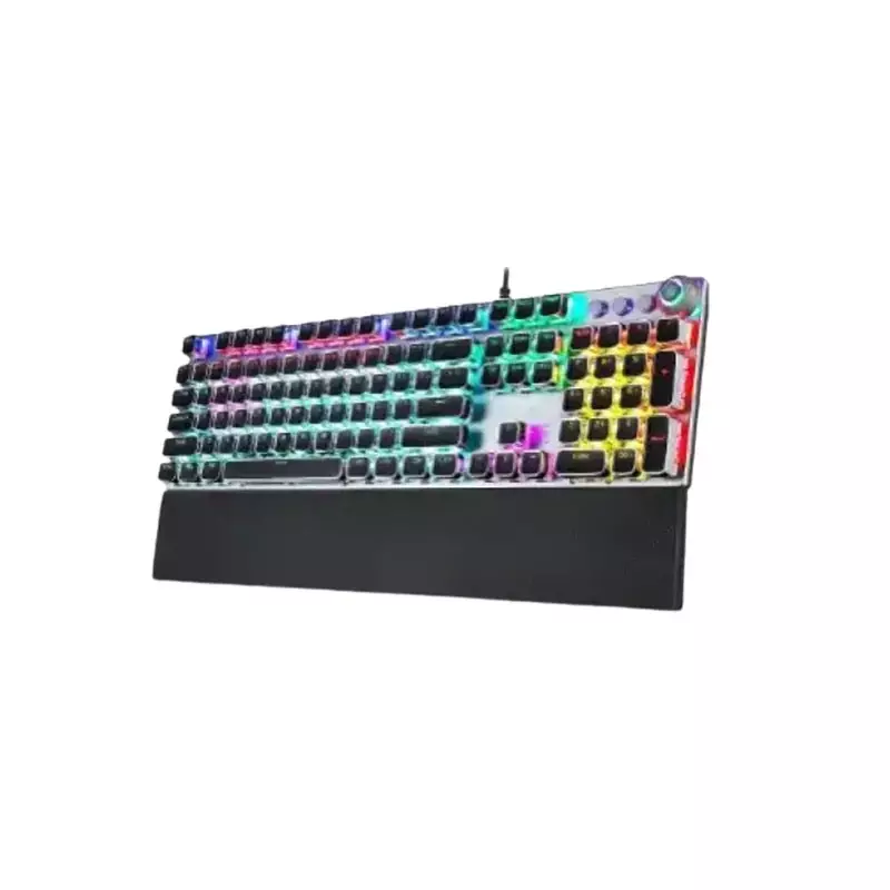 AULA F2088 Multi-functional Wired Gaming Mechanical Keyboard (Black)-gallery-2
