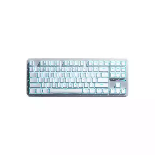 AULA F87 RGB Wired Mechanical Keyboard (White)
