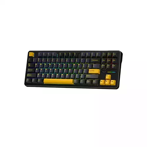 AULA F87 RGB Wired Mechanical Keyboard (Thunder Black)