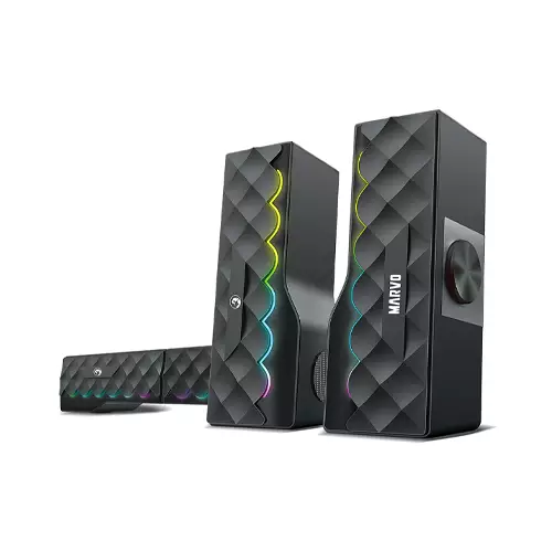 MARVO SOUNDBAR SG-280 BT 2.0 6W SPEAKERS WITH BLUETOOTH LED-gallery-1