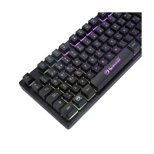MARVO KM409 BLACK GAMING MOUSE & KEYBOARD COMBO-gallery-3