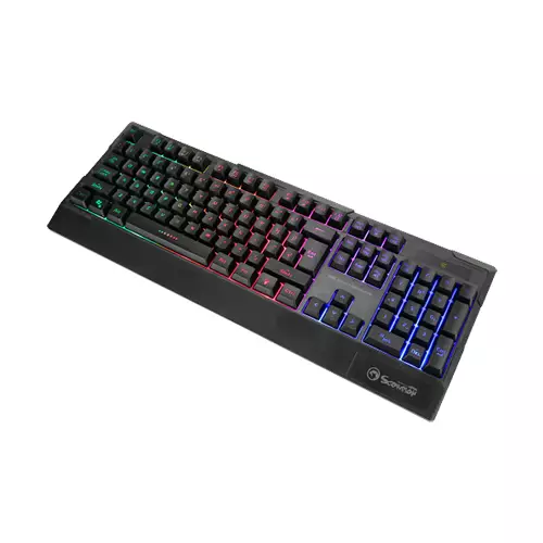 MARVO K606 WIRED MEMBRANE PALM REST GAMING KEYBOARD-gallery-3