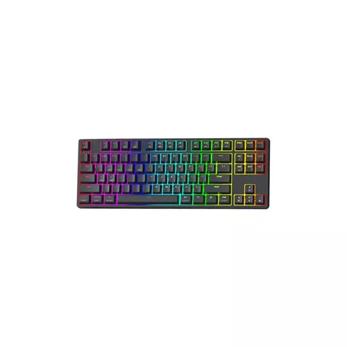 MONKA A87 TKL RGB HOTSWAPPABLE MECHANICAL KEYBOARD BROWN SWITCH