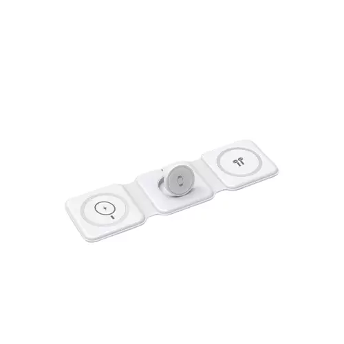 WIWU M6 POWER AIR 3 IN 1 FOLDING SILICONE MAGNETIC WIRELESS CHARGER-gallery-1
