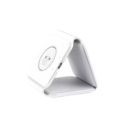 WIWU M6 POWER AIR 3 IN 1 FOLDING SILICONE MAGNETIC WIRELESS CHARGER-gallery-2