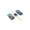 WIWU M6 POWER AIR 3 IN 1 FOLDING SILICONE MAGNETIC WIRELESS CHARGER-gallery-3