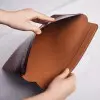 WIWU SKIN CROCO GENUINE 16.2 INCH LEATHER SLEEVE FOR MACBOOK (BROWN)-gallery-2