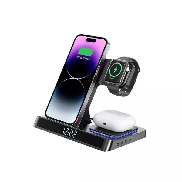 WiWU Wi-W006 15W 5-in-1 Wireless Charger-gallery-1