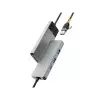 WiWU A431C Linker 4 in 1 USB-A & USB-C Gray Hub-gallery-2