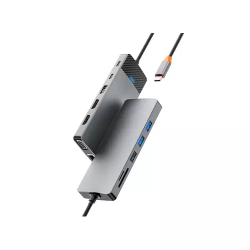 WiWU Linker 12 in 1 Type C hub USB C Docking Station-gallery-2