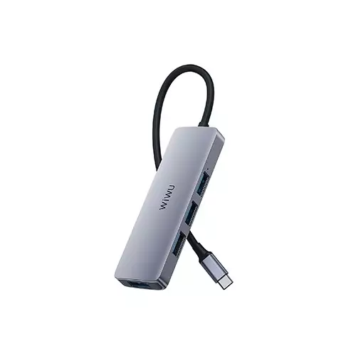 WiWU Alpha A440 4-in-1 USB Type-C Hub-gallery-1