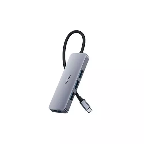 WiWU Alpha A440 Pro 4-in-1 USB Type-C Hub-gallery-1