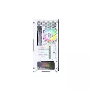 Montech X5M ARGB Mid-Tower Micro-ATX Gaming Case (White)-gallery-2