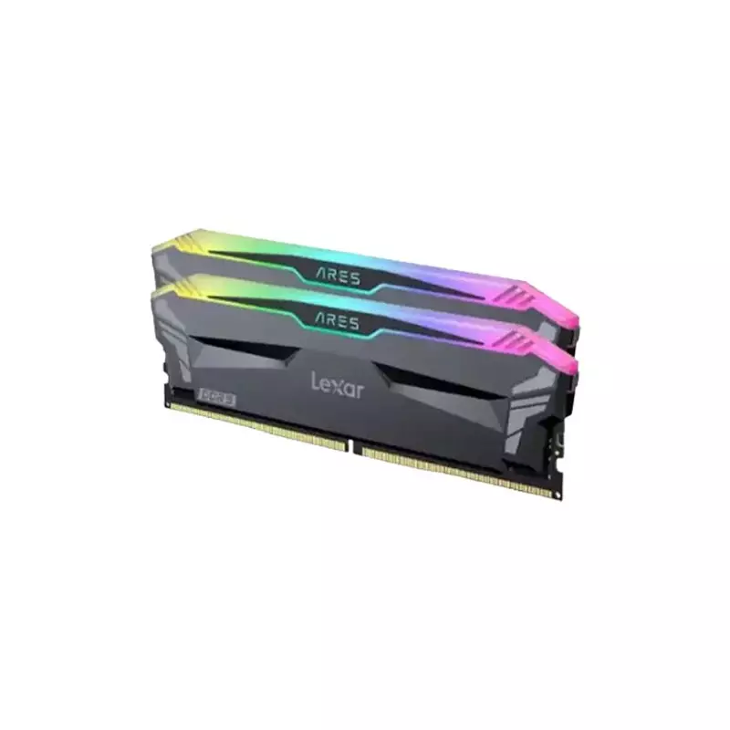 LEXAR ARES 32GB (16*2) 5600MHZ DDR5 CL32 RGB GAMING DESKTOP RAM-gallery-2