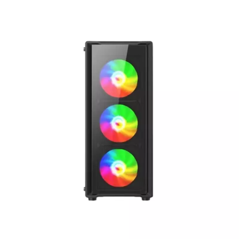 APTECH 305-A03 ARGB GAMING CASE (BLACK)-gallery-1
