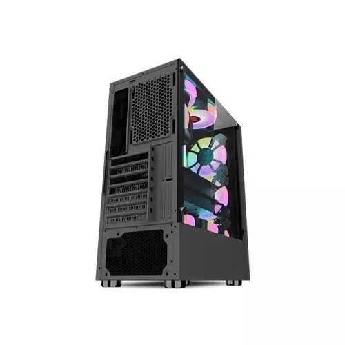 Aptech CS43 RGB Gaming Casing With 3 Fans-gallery-3