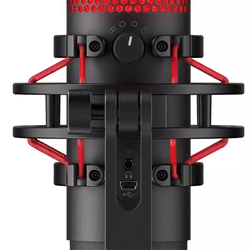 HYPERX QUADCAST S HIGH PERFORMANCE MULTI PATTERN USB MICROPHONE-gallery-4