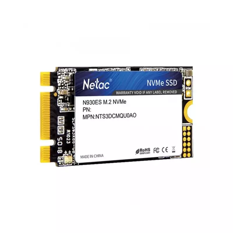 NETAC N930ES 256GB M.2 2242 PCIE 3.0 X2 NVME INTERNAL SSD-gallery-1