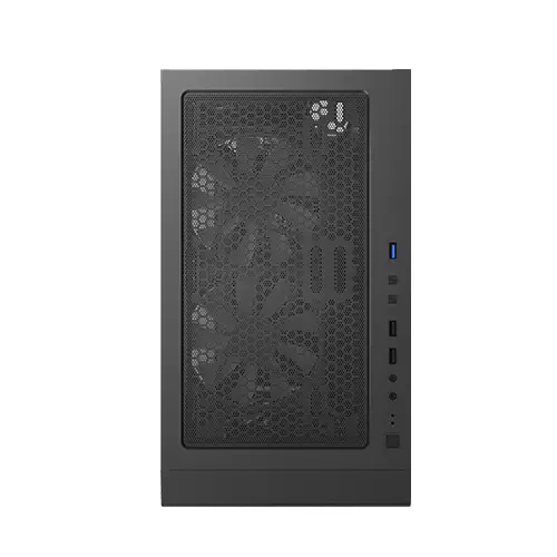 Montech X3 Glass High Airflow ATX Mid Tower Gaming Case (Black )-gallery-2